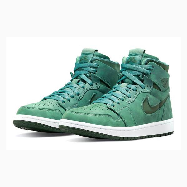 Nike Zoom Air CMFT Koripallokengät Naisten Air Jordan 1 Vihreä | JD-384GY