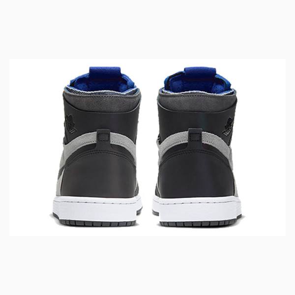 Nike Zoom Air CMFT LPL x Air Jordan Koripallokengät Miesten Air Jordan 1 Harmaat Mustat Sininen | JD-798UI