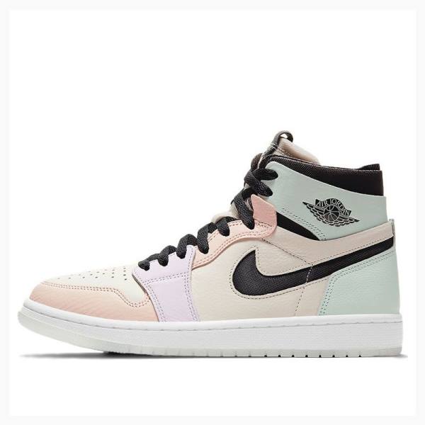 Nike Zoom Air CMFT Light Violet Koripallokengät Naisten Air Jordan 1 Mustat Pinkki | JD-458ZH