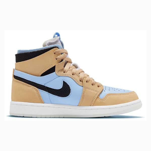 Nike Zoom Air CMFT 'Sesame' Koripallokengät Naisten Air Jordan 1 Sininen Beige | JD-172HV