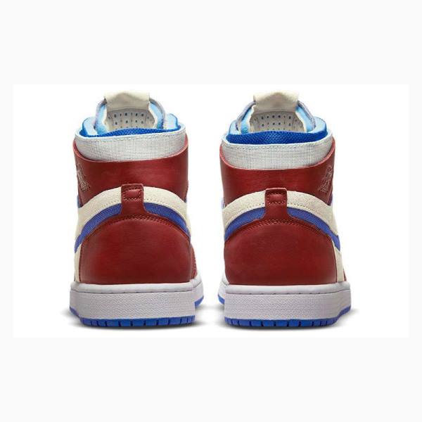 Nike Zoom Air CMFT Team Koripallokengät Naisten Air Jordan 1 Punainen Sininen | JD-798RP
