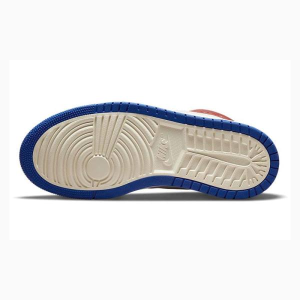 Nike Zoom Air CMFT Team Koripallokengät Naisten Air Jordan 1 Punainen Sininen | JD-798RP