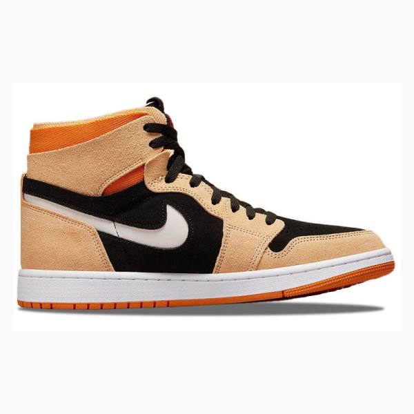Nike Zoom CMFT Pumpkin Spice Koripallokengät Miesten Air Jordan 1 Mustat Oranssi | JD-829NG