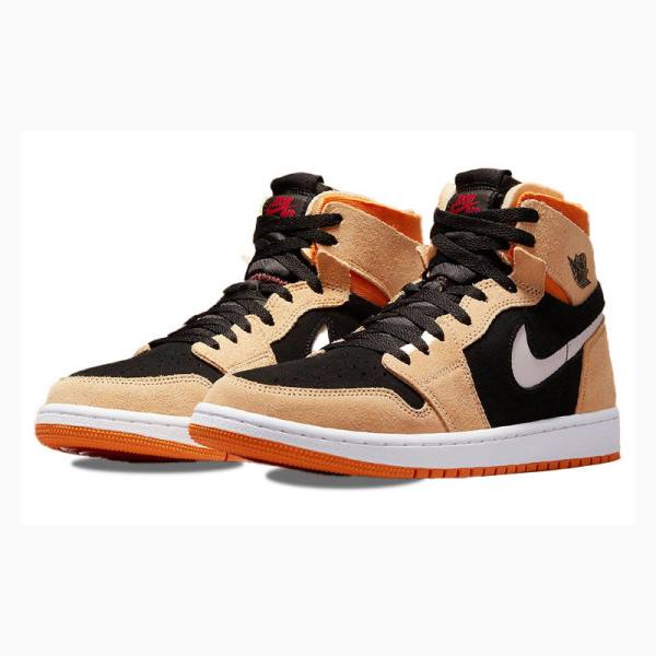 Nike Zoom CMFT Pumpkin Spice Koripallokengät Miesten Air Jordan 1 Mustat Oranssi | JD-829NG