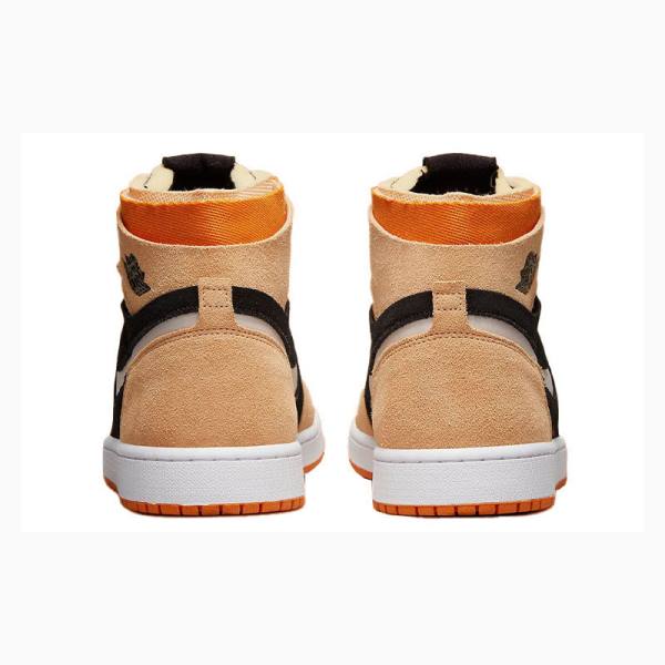 Nike Zoom CMFT Pumpkin Spice Koripallokengät Miesten Air Jordan 1 Mustat Oranssi | JD-829NG