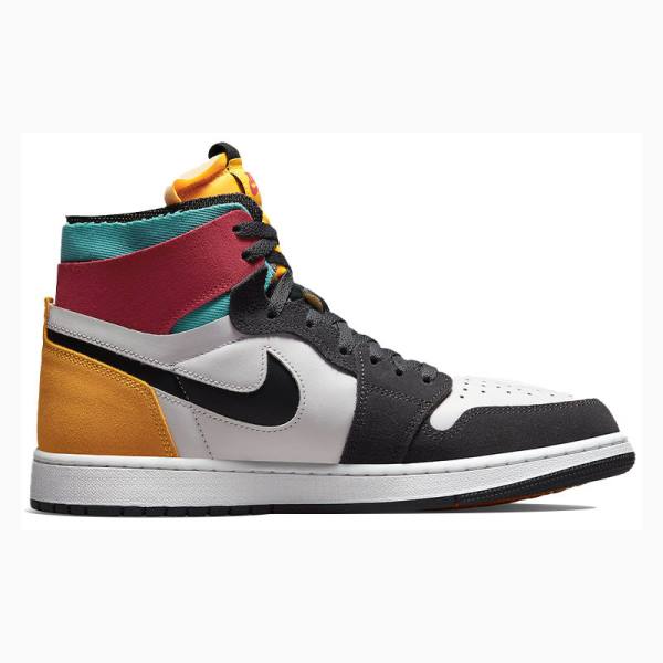 Nike Zoom CMFT Red Aqua Gold Koripallokengät Miesten Air Jordan 1 Monivärinen | JD-301FC