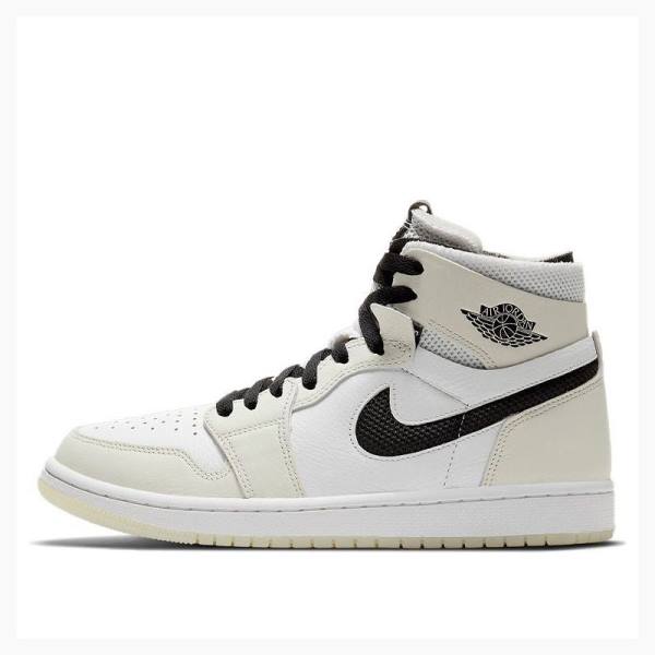 Nike Zoom CMFT Sail Koripallokengät Naisten Air Jordan 1 Kerma Mustat | JD-920RU