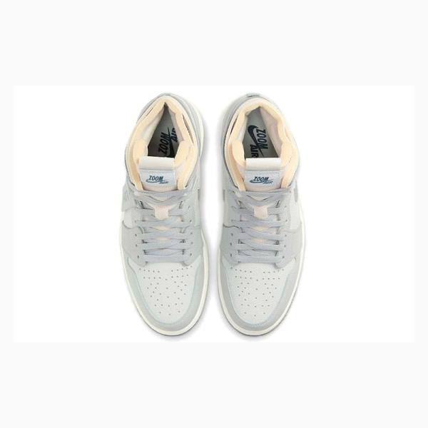 Nike Zoom Mukavuus London Koripallokengät Miesten Air Jordan 1 Harmaat | JD-394IY