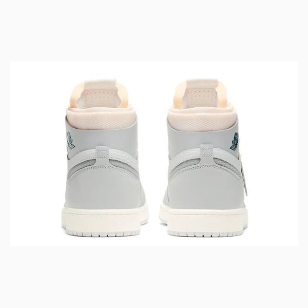 Nike Zoom Mukavuus London Koripallokengät Miesten Air Jordan 1 Harmaat | JD-394IY