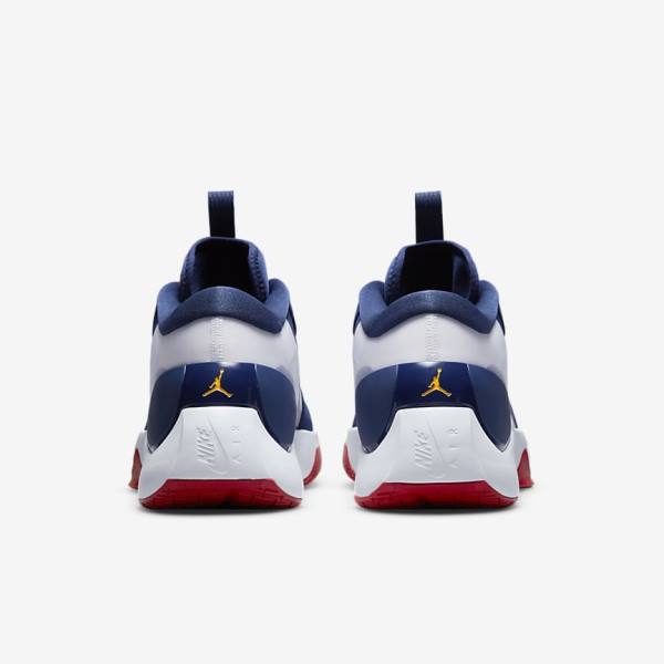 Nike Zoom Separate Miesten Air Jordan Laivastonsininen Valkoinen Punainen Kultaiset | NK895XWY