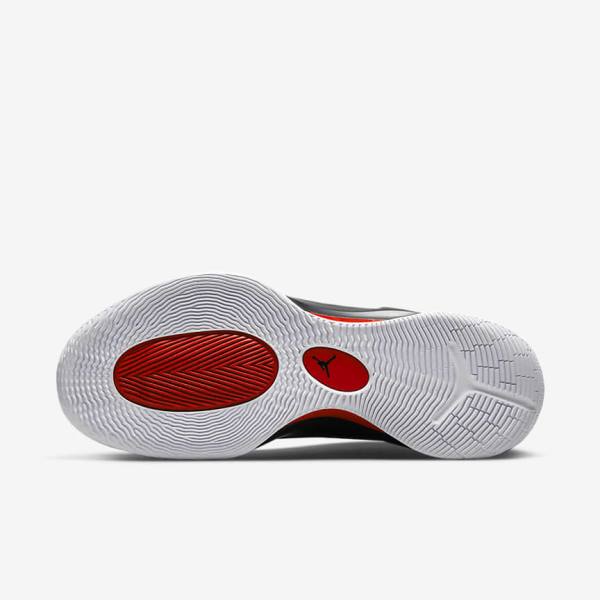 Nike Zoom Separate Miesten Air Jordan Mustat Valkoinen Punainen | NK035VQD