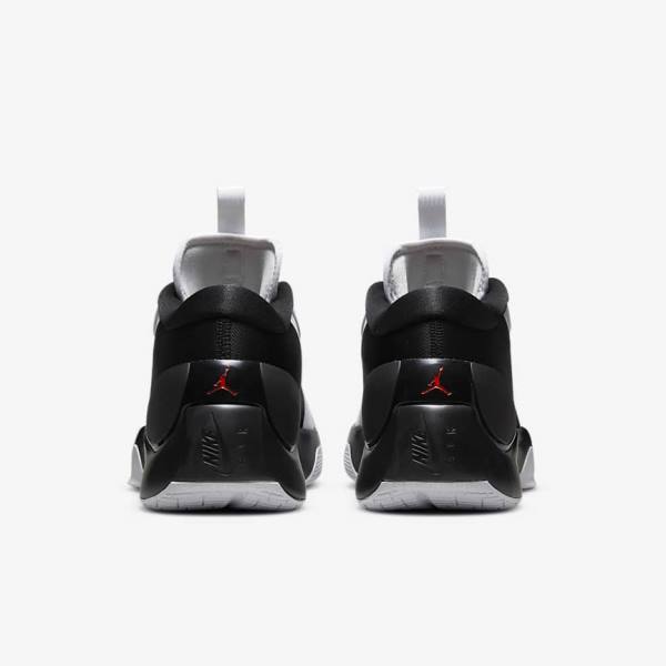 Nike Zoom Separate Miesten Air Jordan Mustat Valkoinen Punainen | NK035VQD