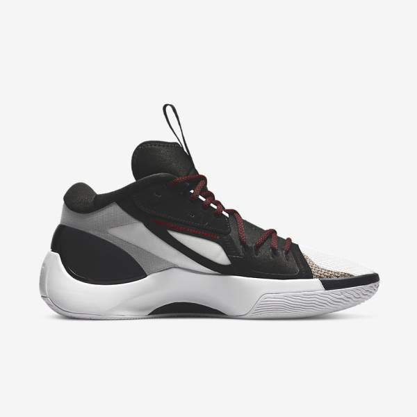 Nike Zoom Separate Miesten Air Jordan Mustat Valkoinen Sininen Harmaat Punainen | NK249LJV
