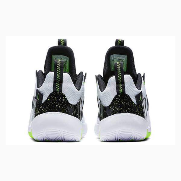 Nike Zoom Zero Gravity Koripallokengät Miesten Air Jordan Mustat Valkoinen Vihreä | JD-736NB